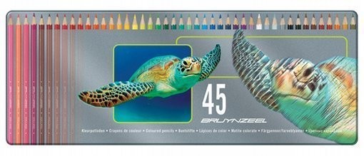Comprar caja metálica 48 lápices colores bruynzeel design
