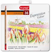 Comprar caja metalica 36 lapices de colores expression