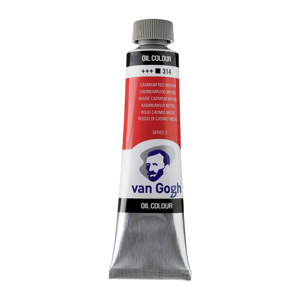 Oleo Van Gogh rojo cadmio medio tubo 40ml serie 2