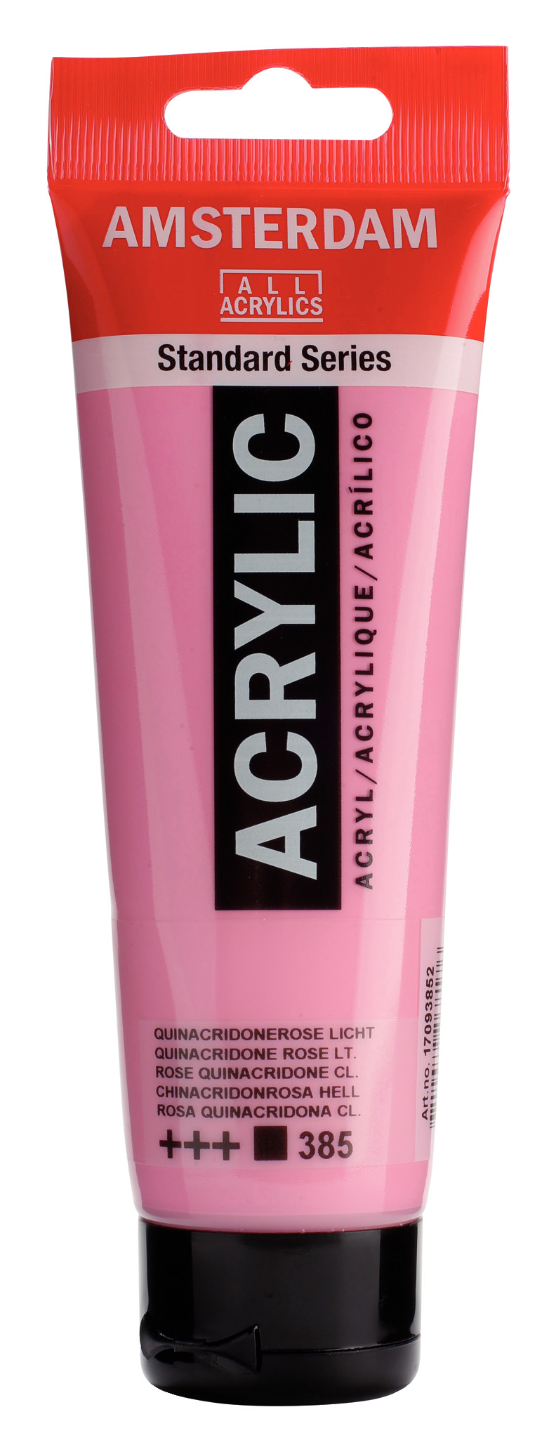 Acrilico Amsterdam rosa quinacridona claro tubo 120ml