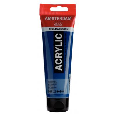 Acrilico Amsterdam azul verdoso tubo 120ml