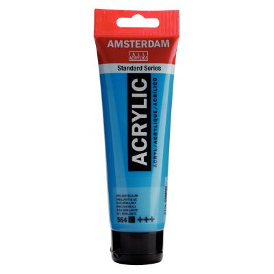 Acrilico Amsterdam azul brillante tubo 120ml