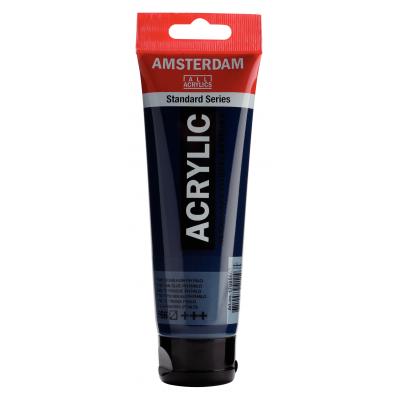Acrilico Amsterdam azul prusia ftalo tubo 120ml
