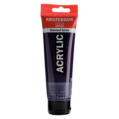 Acrilico Amsterdam violeta azul permanente tubo 120ml