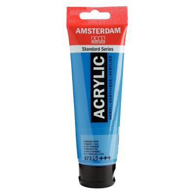 Acrilico Amsterdam cian primario tubo 120ml