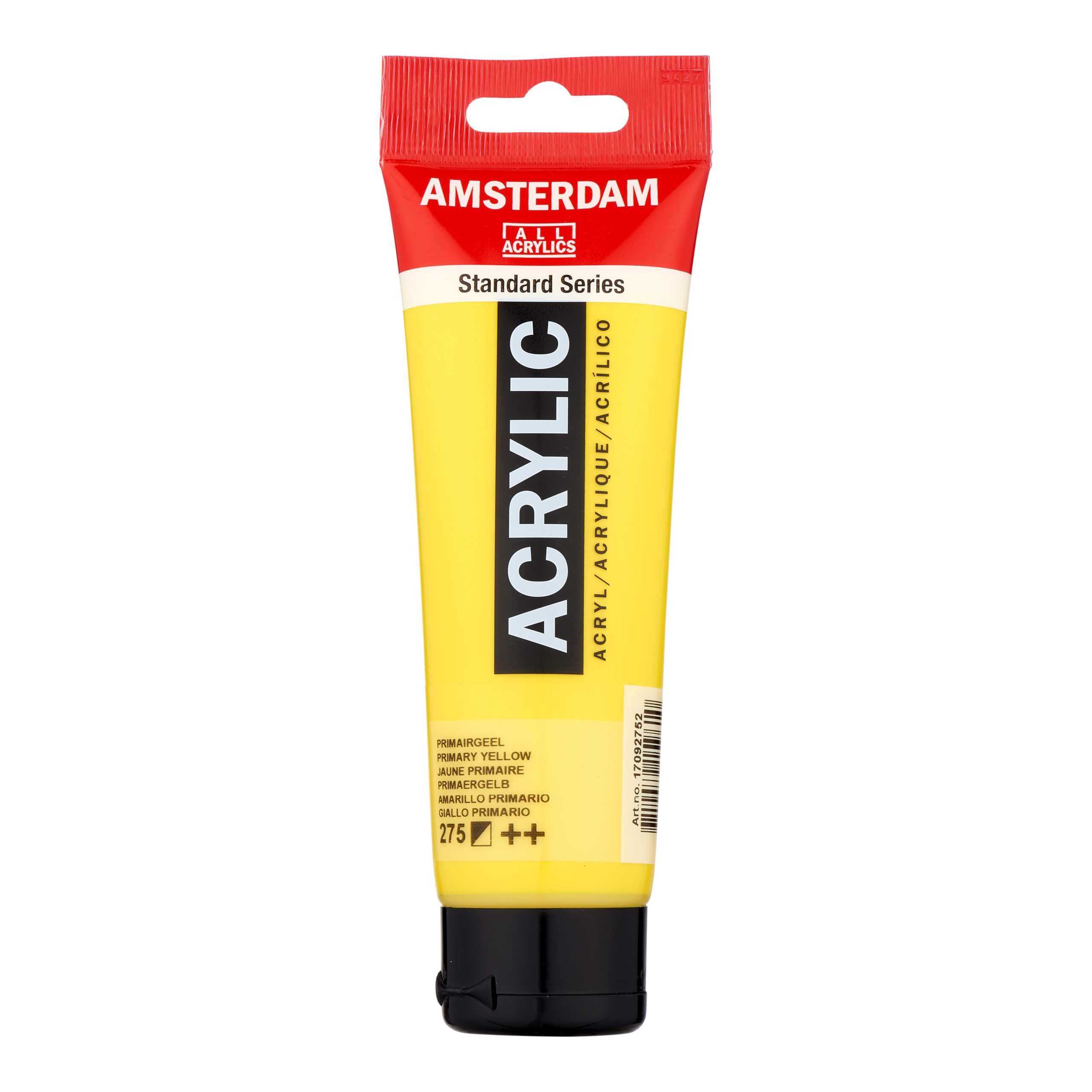 Acrilico Amsterdam amarillo primario tubo 120ml