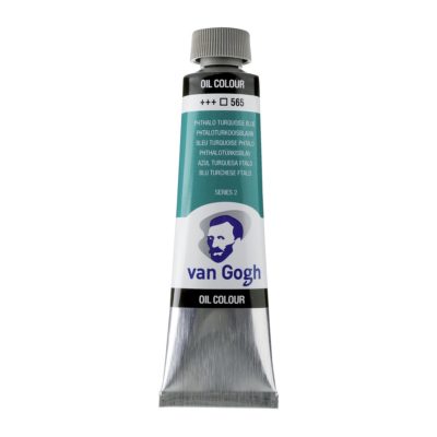 Oleo Van Gogh azul turquesa ftalo tubo 40ml serie 2