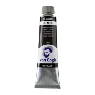 Oleo Van Gogh pardo van dyck tubo 200ml serie 1
