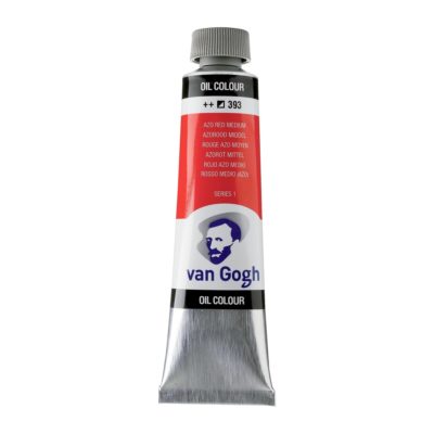 Oleo Van Gogh rojo azo medio tubo 200ml serie 1