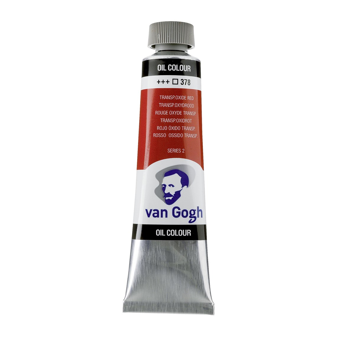 Oleo Van Gogh rojo oxido transparente tubo 40ml serie 2