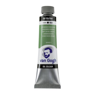 Oleo Van Gogh verde oxido cromo tubo 40ml serie 2