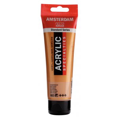 Acrilico Amsterdam Specialties metalico oro oscuro tubo 120ml