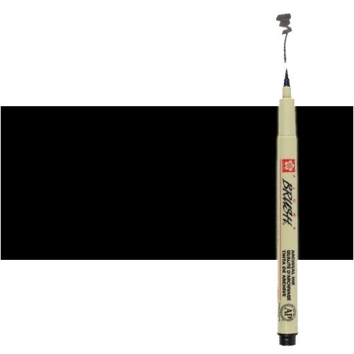Rotulador punta pincel Pigma Brush negro Sakura