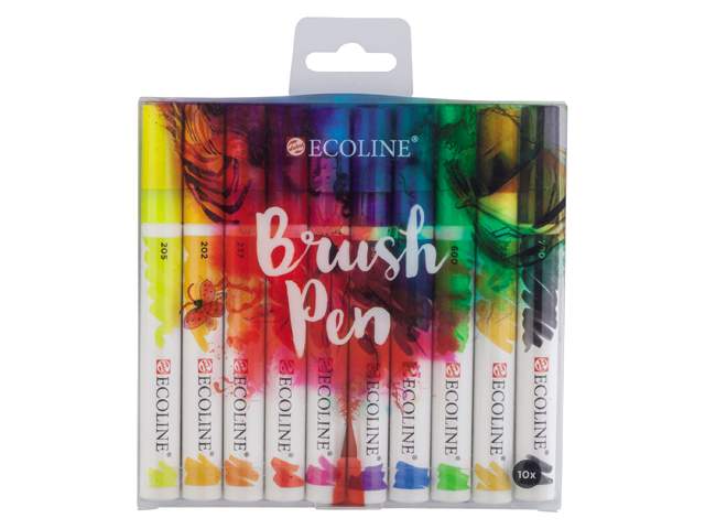 Ecoline Brush Pen Set de 10