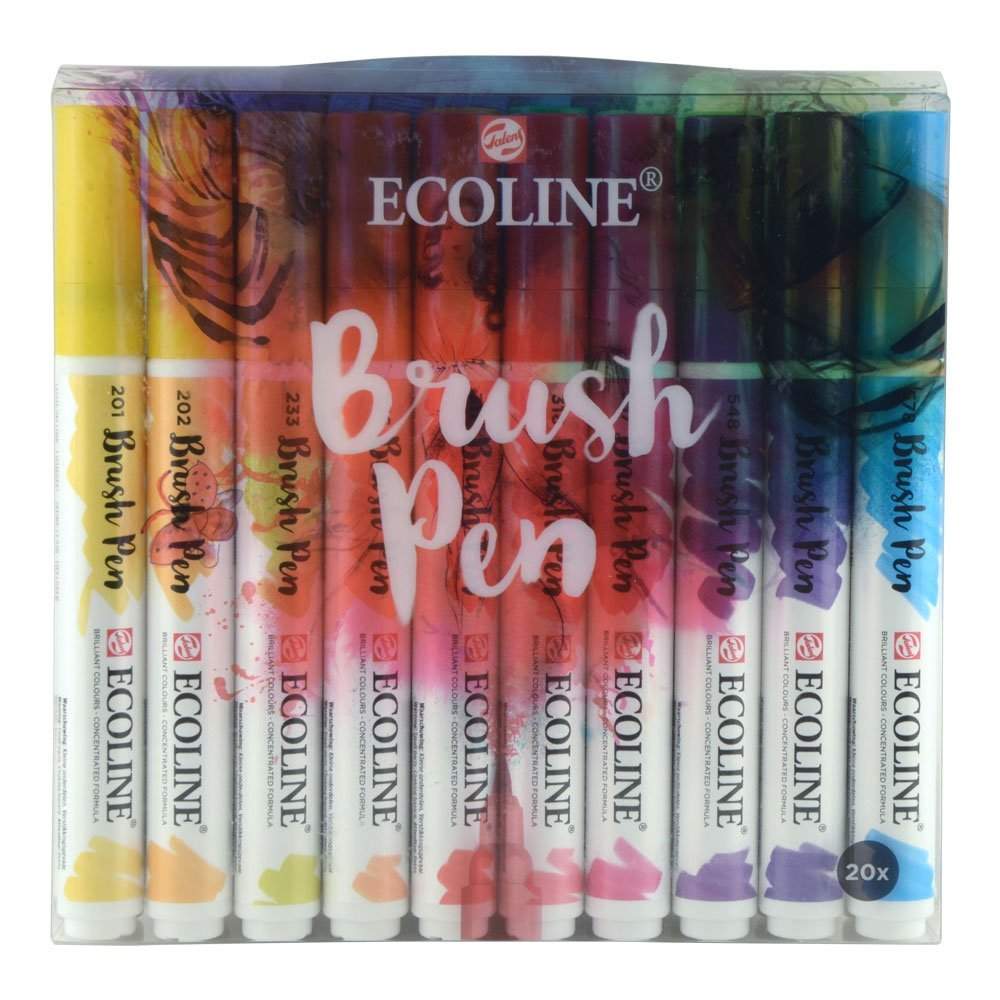 Comprar Ecoline Brush Pen set de 20