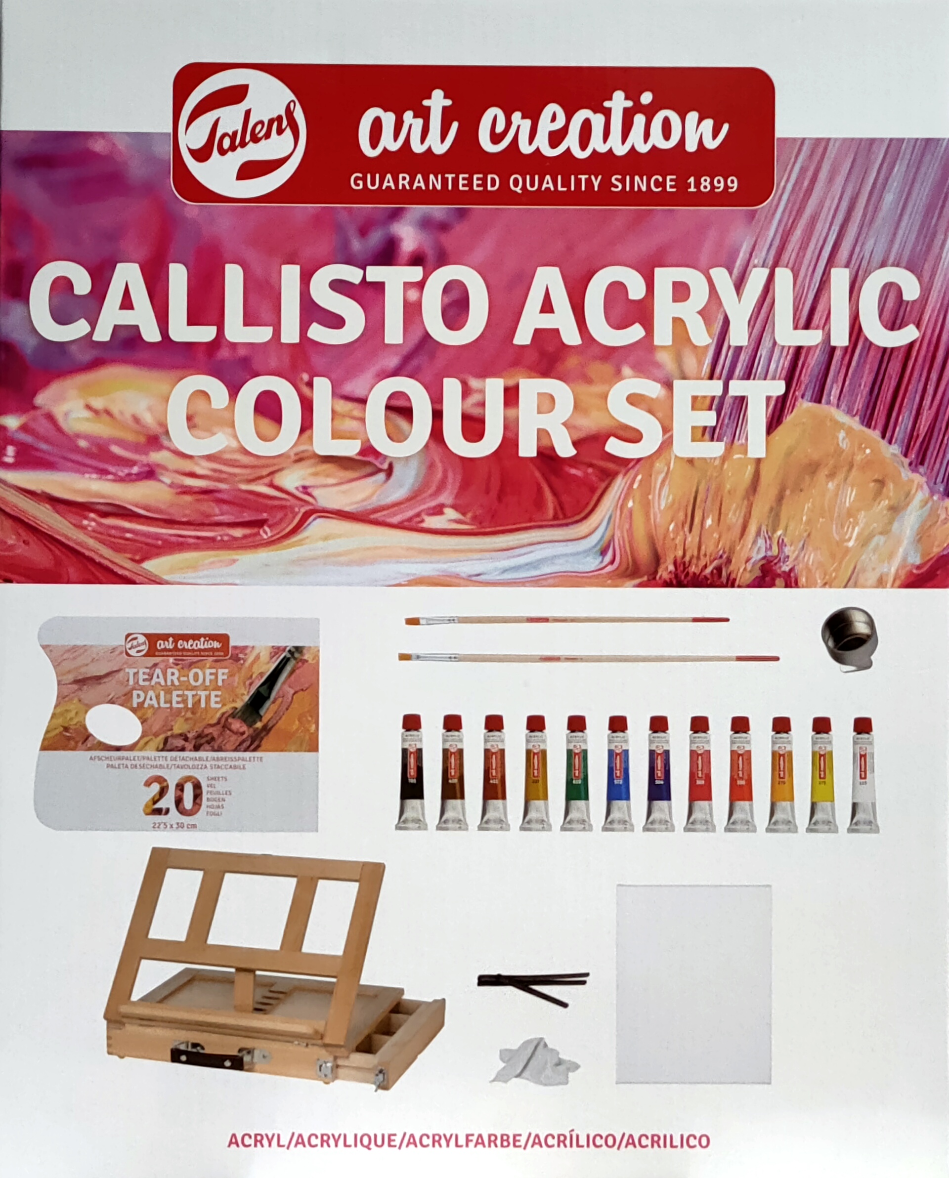 Callisto Acrylic Colour Set