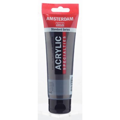 Acrilico Amsterdam grafito tubo 120ml