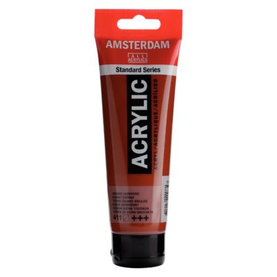 Acrilico Amsterdam tierra siena tostada tubo 120ml