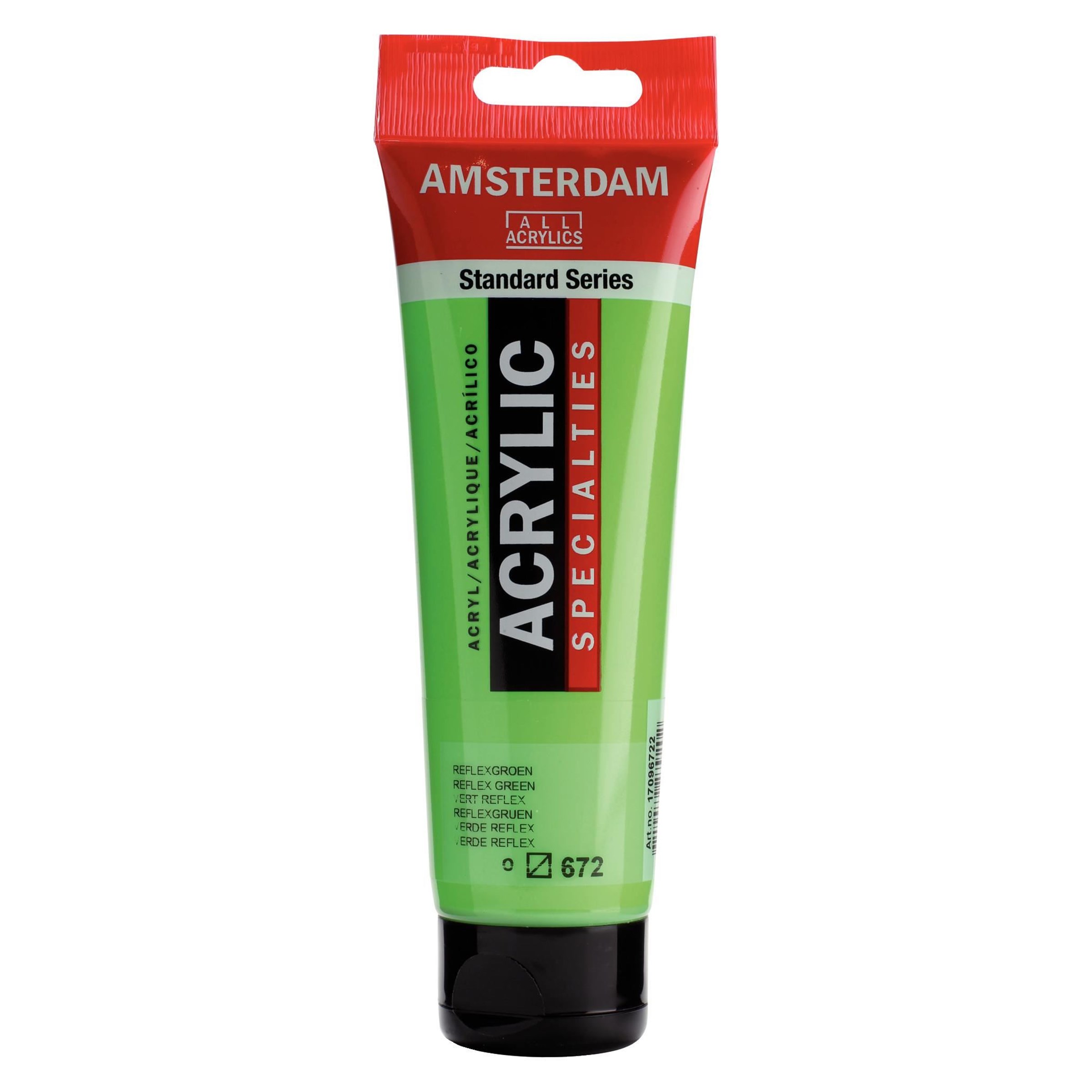 Acrilico Amsterdam verde reflex tubo 120ml