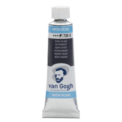 Van Gogh acuarela 10ml Negro Óxido